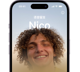 日照苹果15服务站分享iPhone15实时语音留言开启方法 